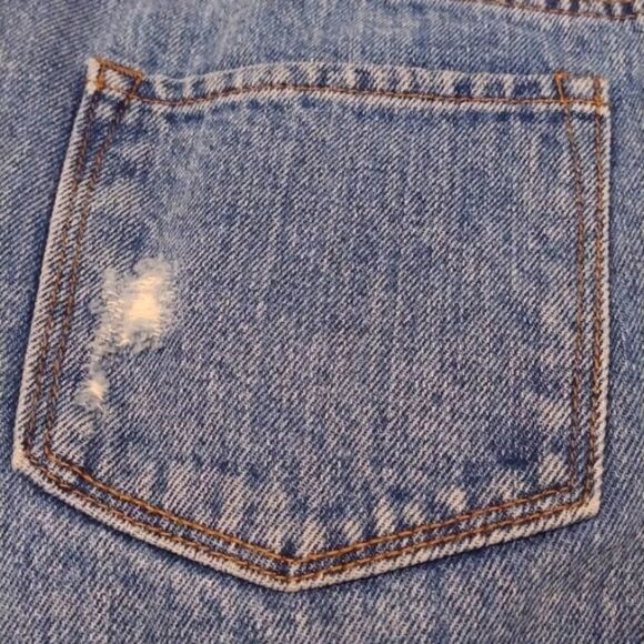 Roxy Women's Distressed Denim Skirt Size Small - Picture 13 of 13